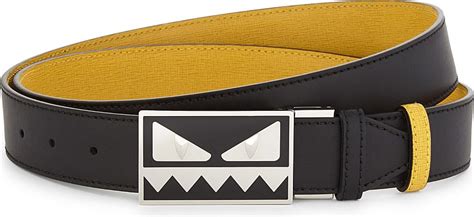 fendi monster belt buckle|reversible fendi belt.